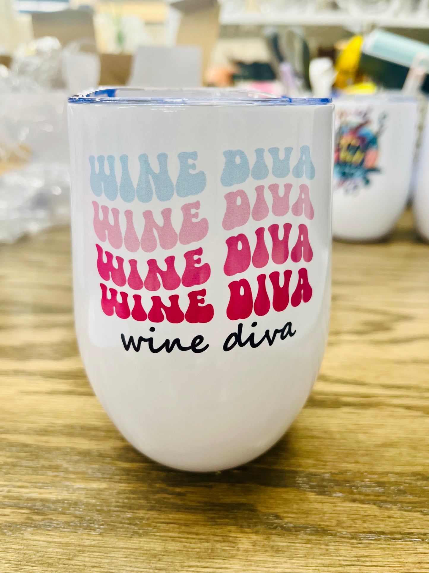12 oz Wine Tumblers