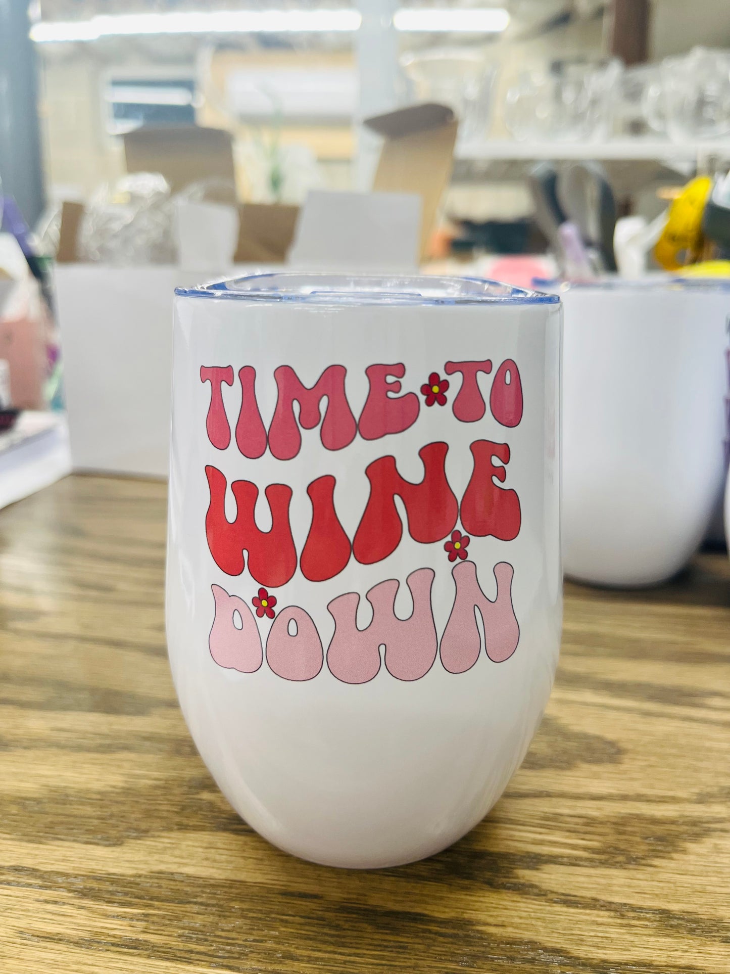 12 oz Wine Tumblers