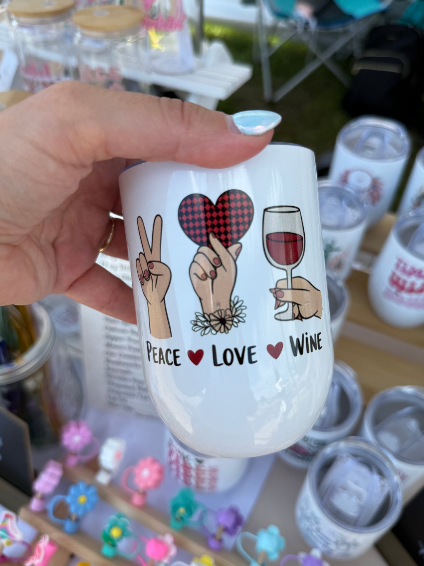 12 oz Wine Tumblers