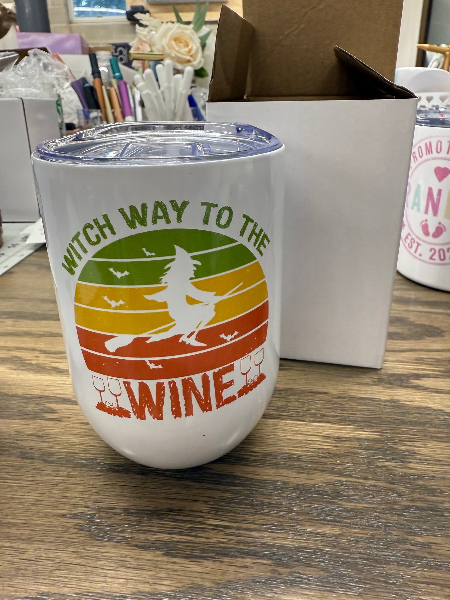 12 oz Wine Tumblers