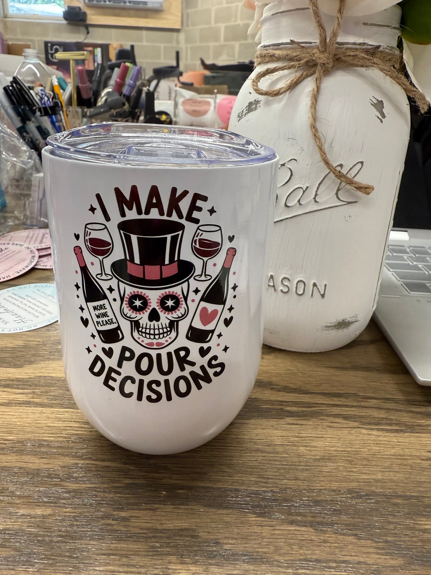 12 oz Wine Tumblers