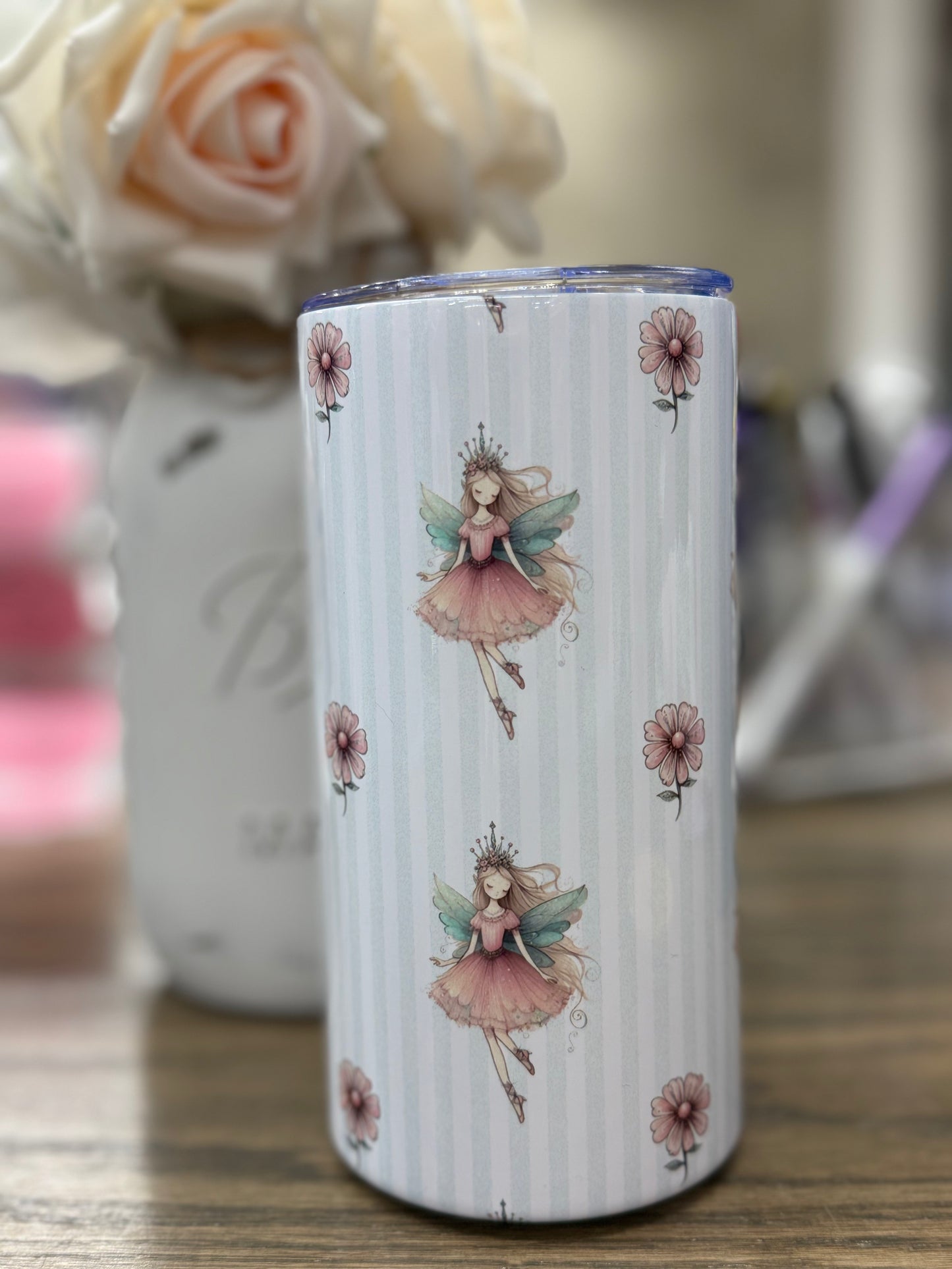 12oz Stainless Steel Skinny Tumblers – Perfect for Kids (Choose your Design)