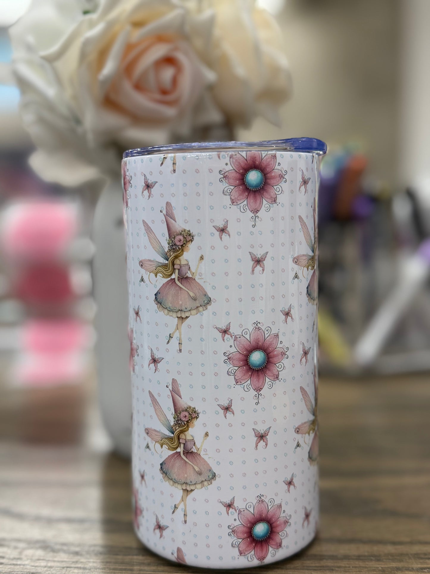 12oz Stainless Steel Skinny Tumblers – Perfect for Kids (Choose your Design)