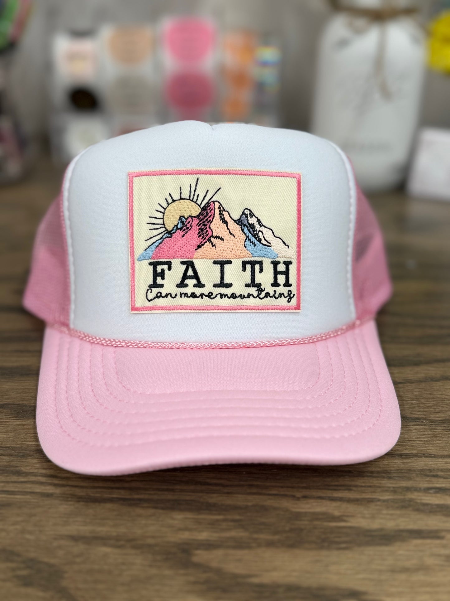 Faith Can Move Mountains-Trucker Hat