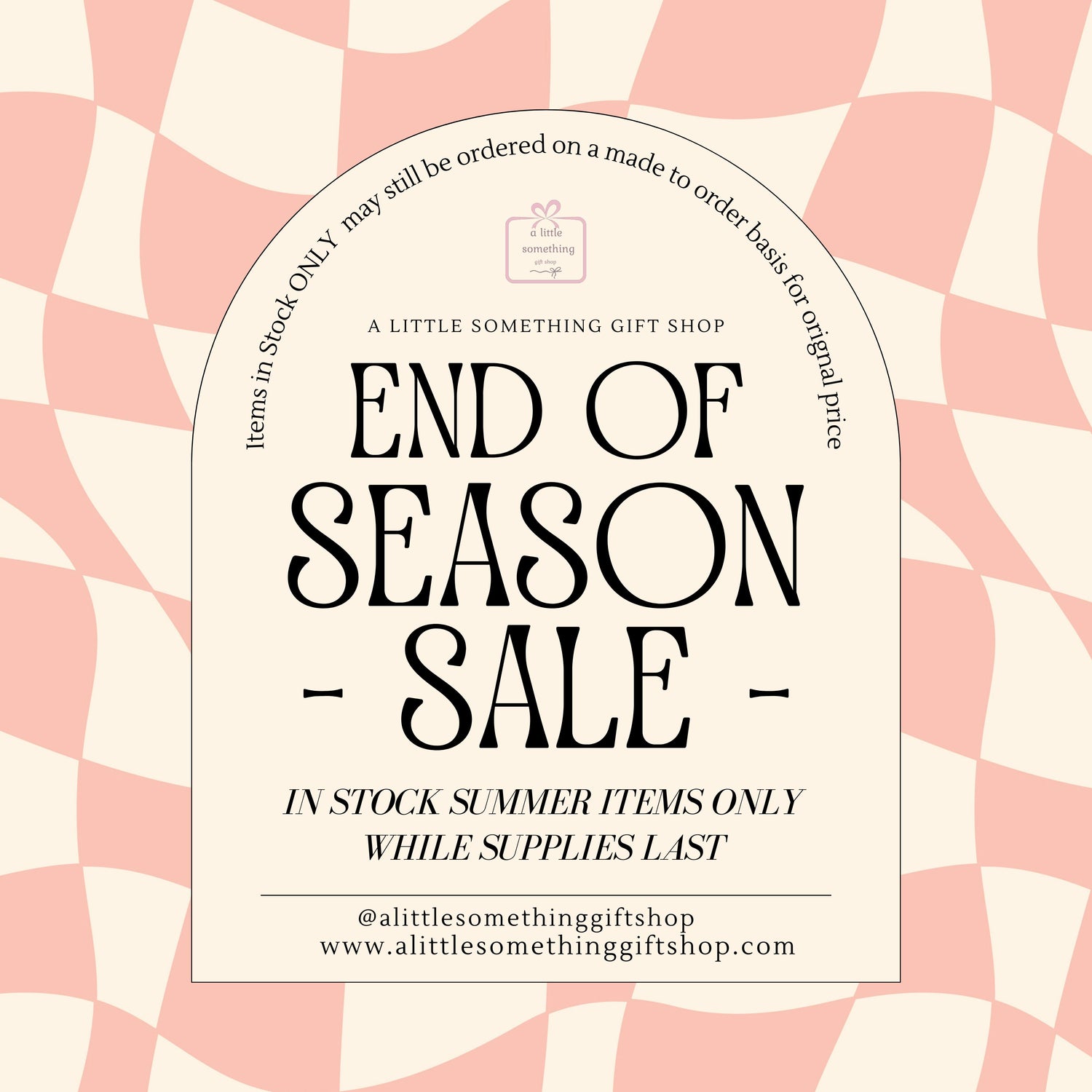 END OF SUMMER SALE