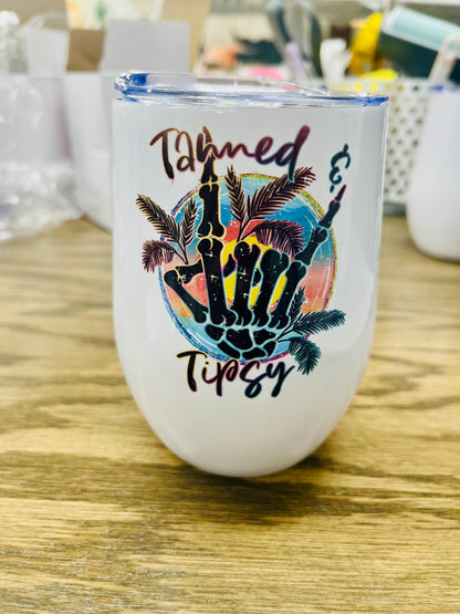 12 oz Wine Tumblers