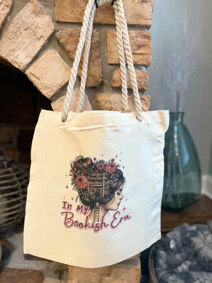 Teacher/Books/Reading Canvas Tote Bags