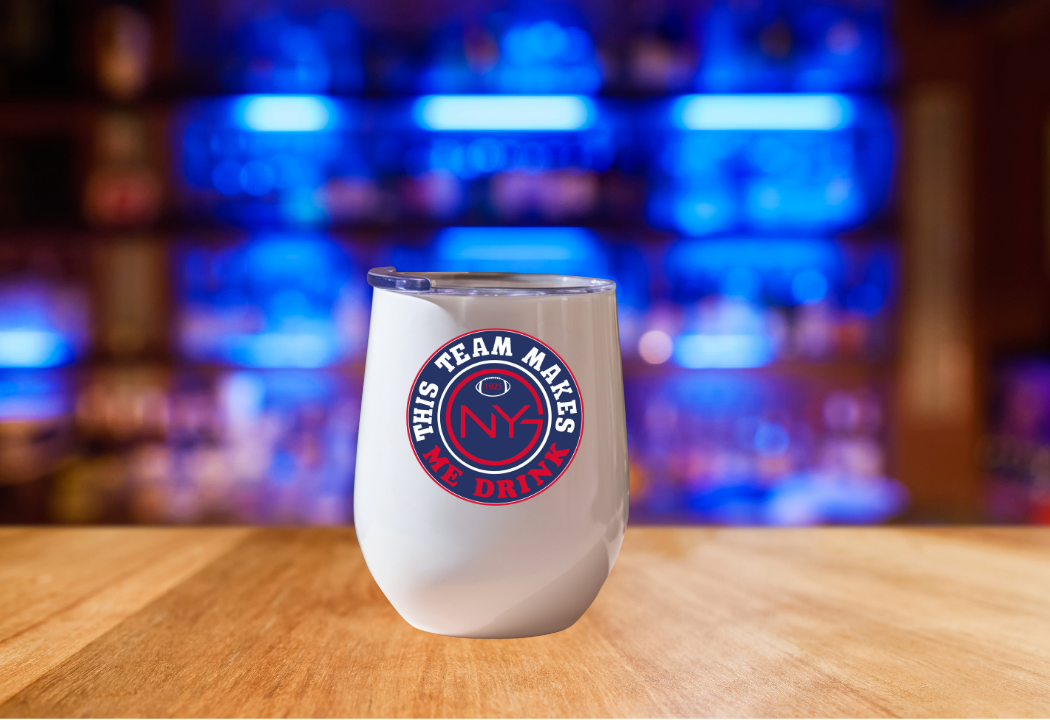 Custom Sports Team Mugs & Wine Tumblers
