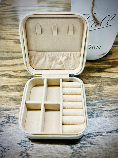 Personalized Travel Jewelry Box