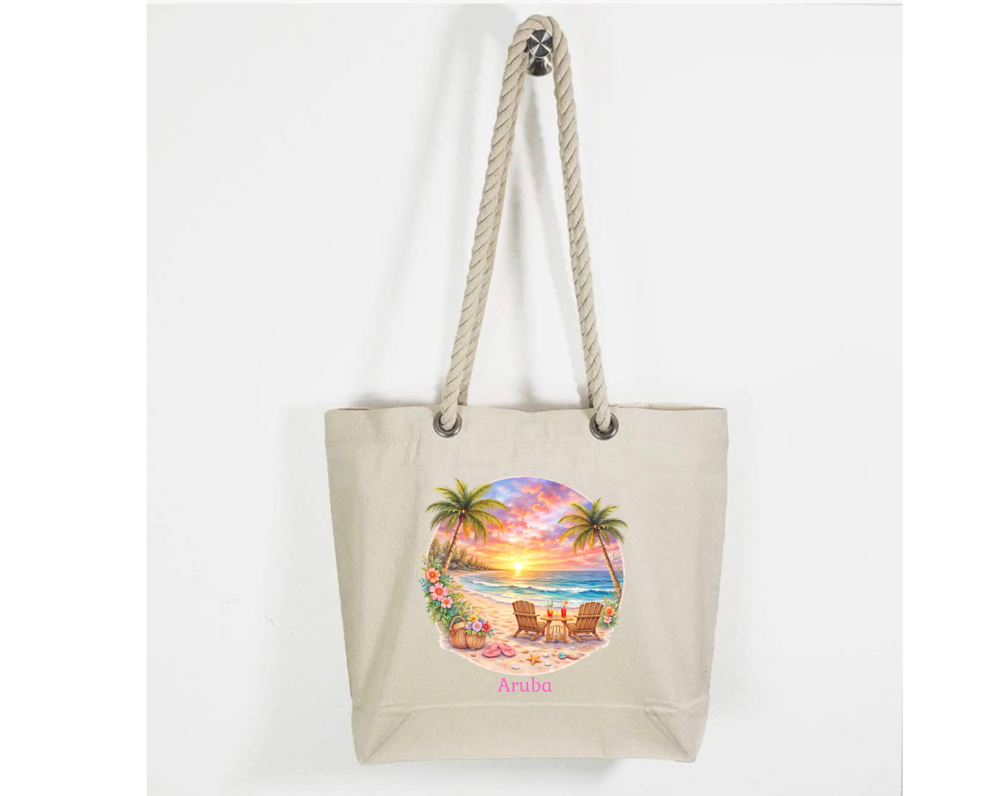 🛍️ Coastal Canvas Tote Bags | Shore Town Customized Bags
