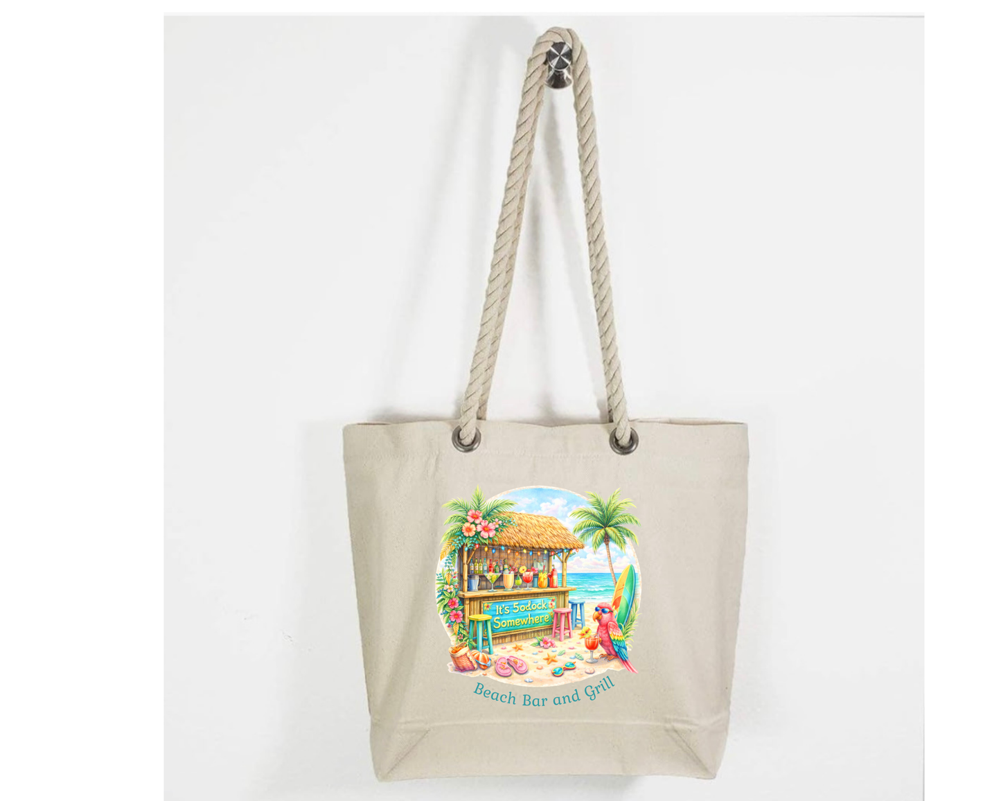 🛍️ Coastal Canvas Tote Bags | Shore Town Customized Bags