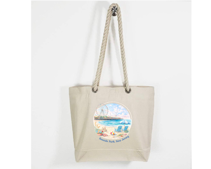 🛍️ Coastal Canvas Tote Bags | Shore Town Customized Bags