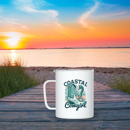 Coastal Cowgirl Boots & Starfish Tumbler, Tote Bag & Accessories 🤠🌊