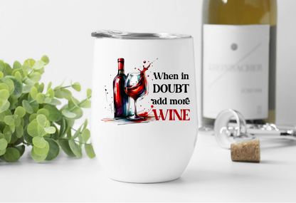 12 oz Wine Tumblers