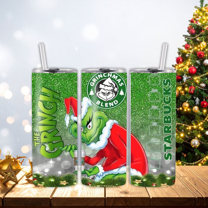 Holiday Season 20 oz Skinny Tumblers