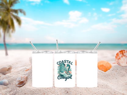 Coastal Cowgirl Boots & Starfish Tumbler, Tote Bag & Accessories 🤠🌊