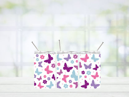 12oz Stainless Steel Skinny Tumblers – Perfect for Kids (Choose your Design)