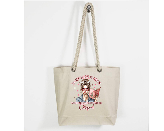 Teacher/Books/Reading Canvas Tote Bags