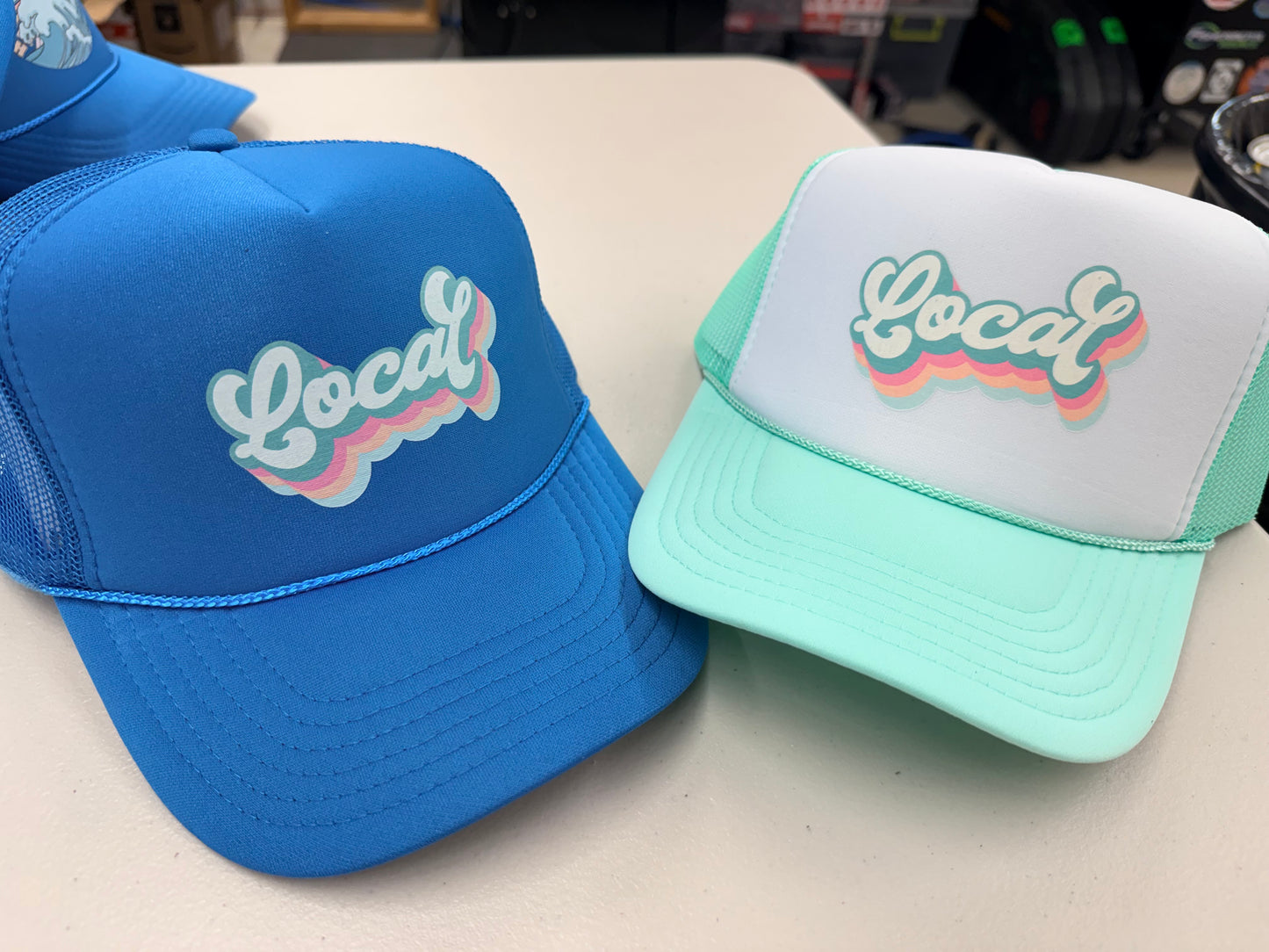 Local-Trucker Hat - Blue