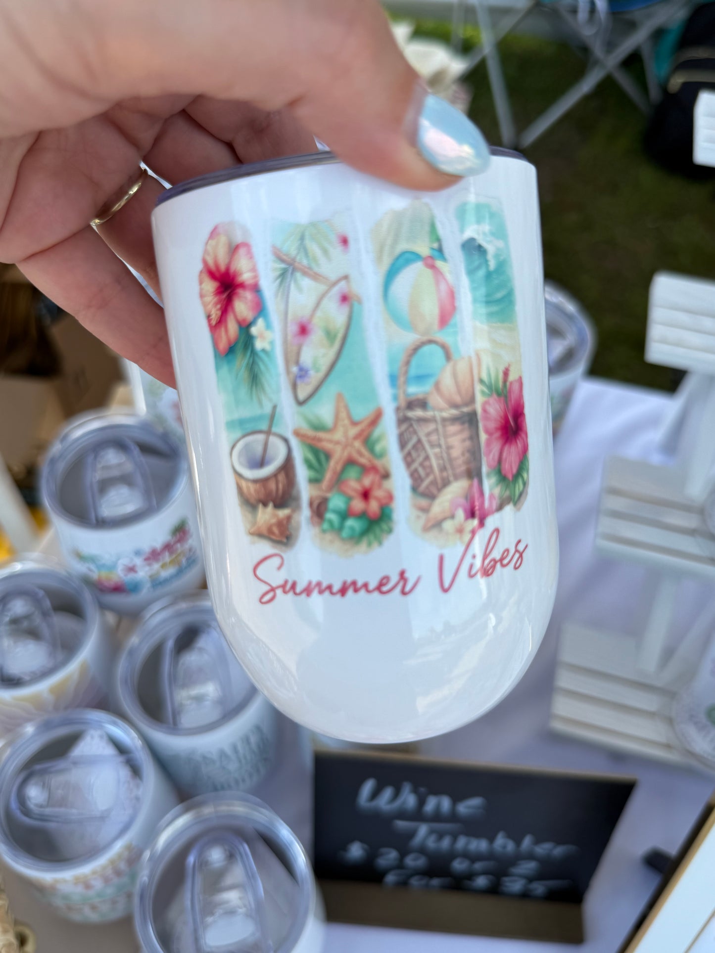 12 oz Wine Tumblers