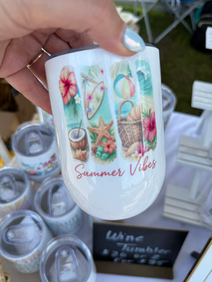 12 oz Wine Tumblers