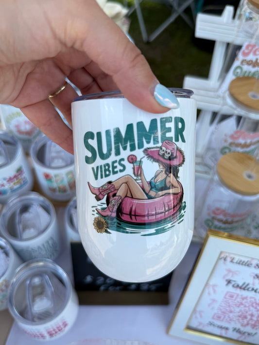 12 oz Wine Tumblers