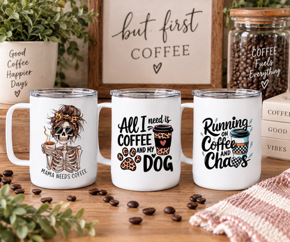 12oz Coffee Mug Tumbler