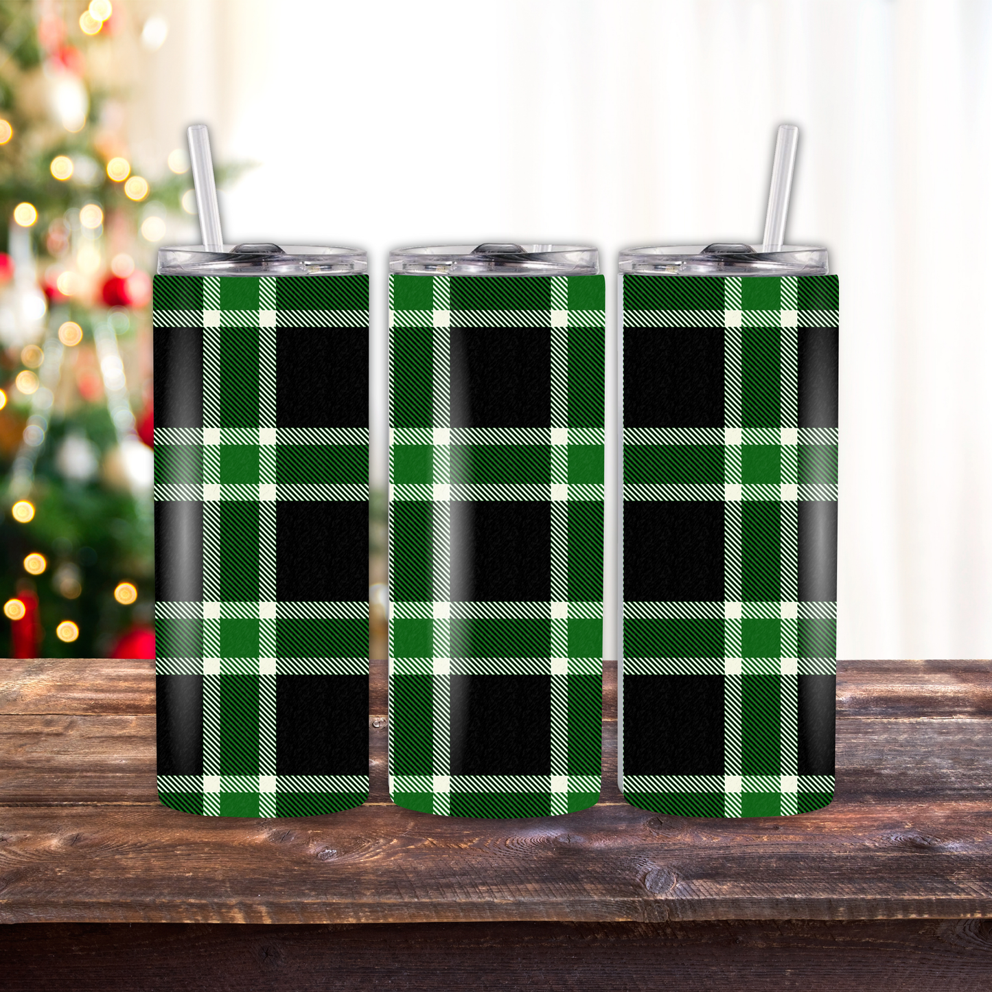 Holiday Season 20 oz Skinny Tumblers