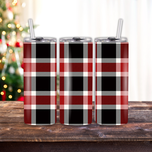 Holiday Season 20 oz Skinny Tumblers