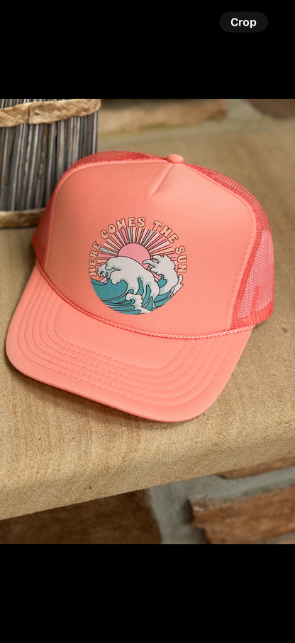 Here Come The Sun Trucker Hat