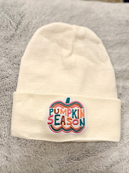 Pumpkin Season Silk-Lined Beanie