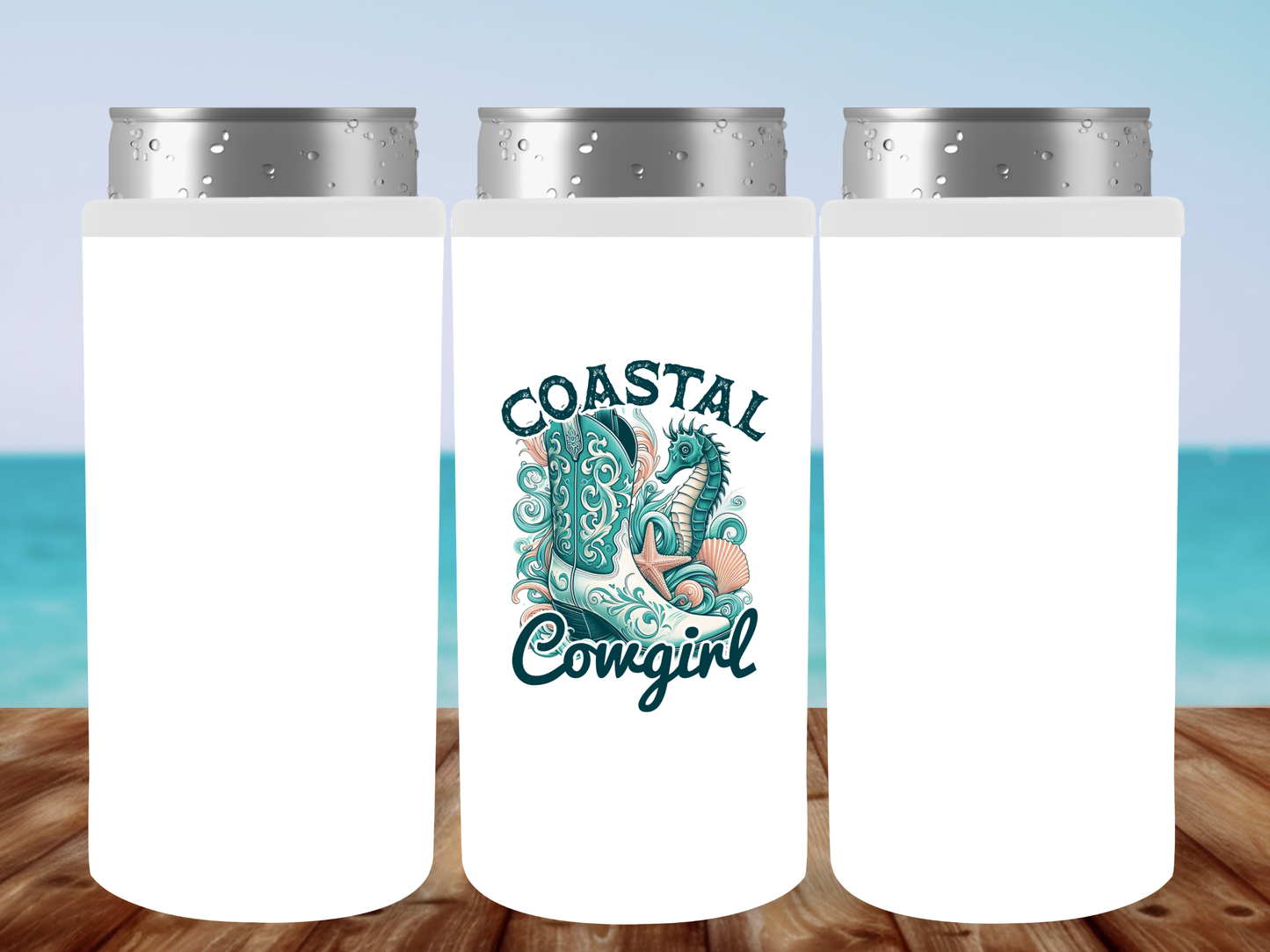 Coastal Cowgirl Boots & Starfish Tumbler, Tote Bag & Accessories 🤠🌊