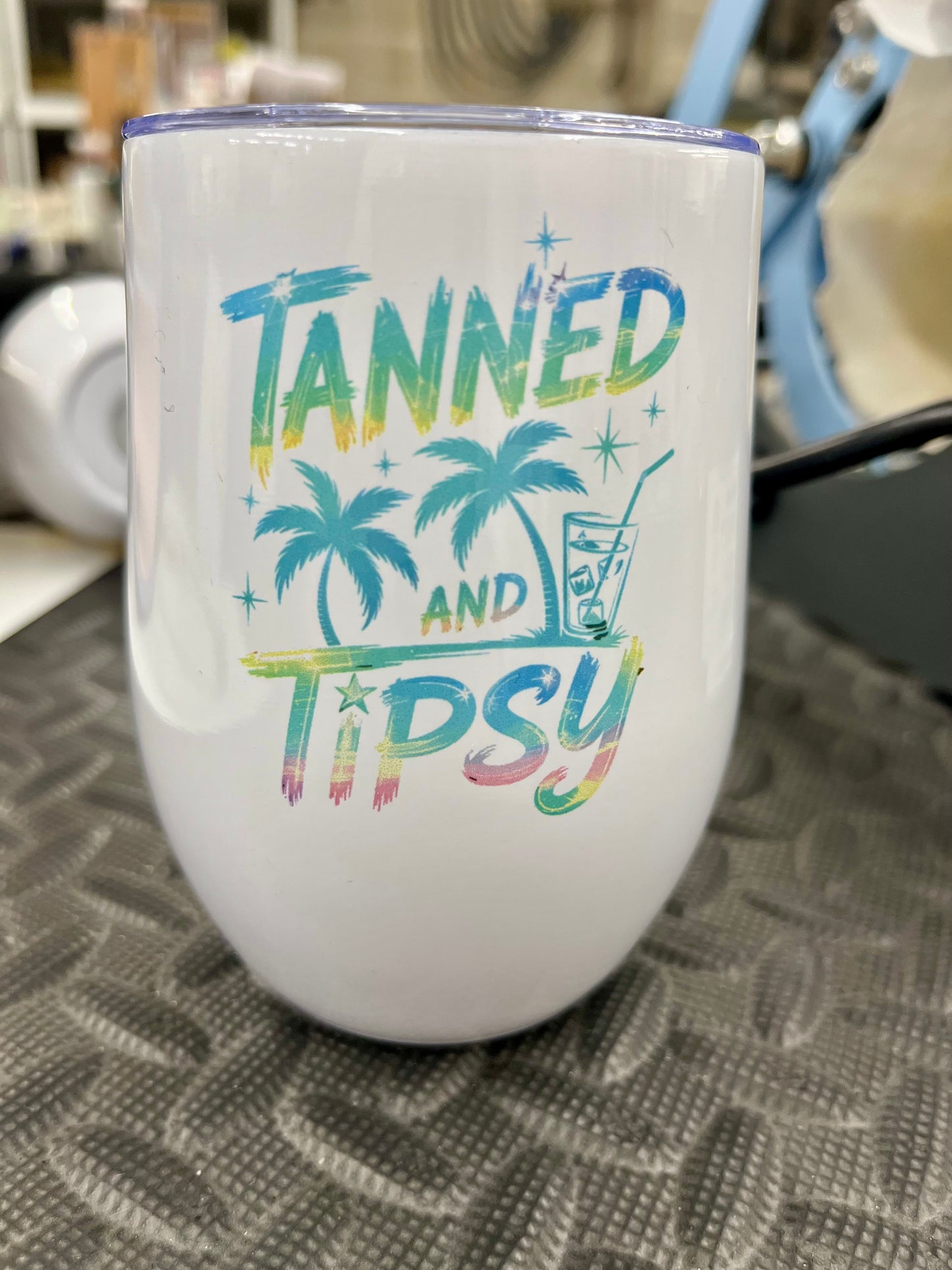 Summer 12 oz Wine Tumblers – Ready to Ship Sale