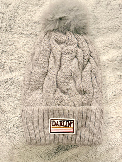 Darlin Pom Beanie Hat