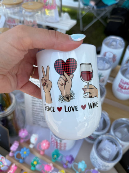 12 oz Wine Tumblers