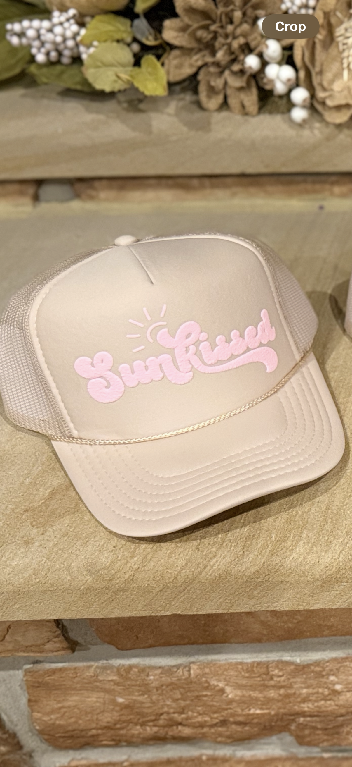 Bold puff vinyl hats made just for you – pick your color & saying!
