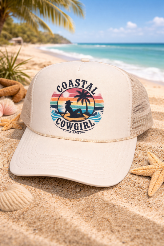 Coastal Cowgirl Trucker Hat