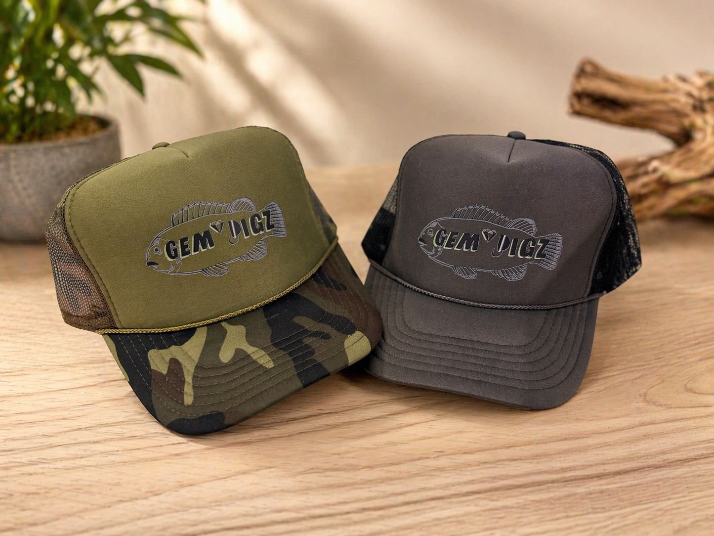 Custom Logo Trucker Hats – Perfect for Boutiques, Salons & Coastal Shops