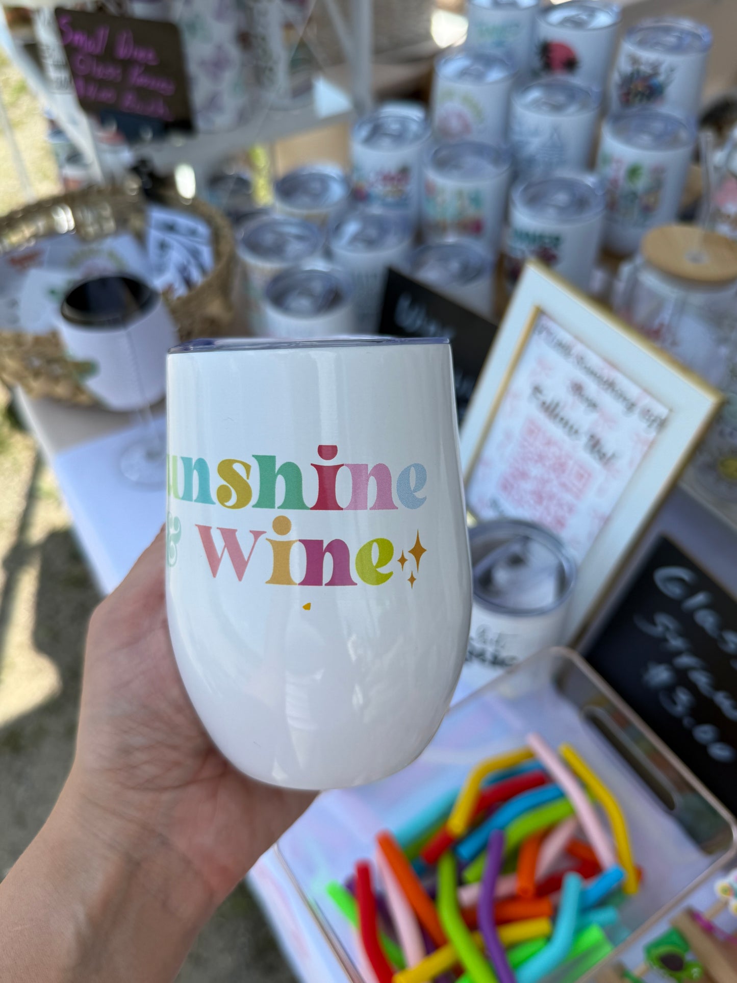 12 oz Wine Tumblers