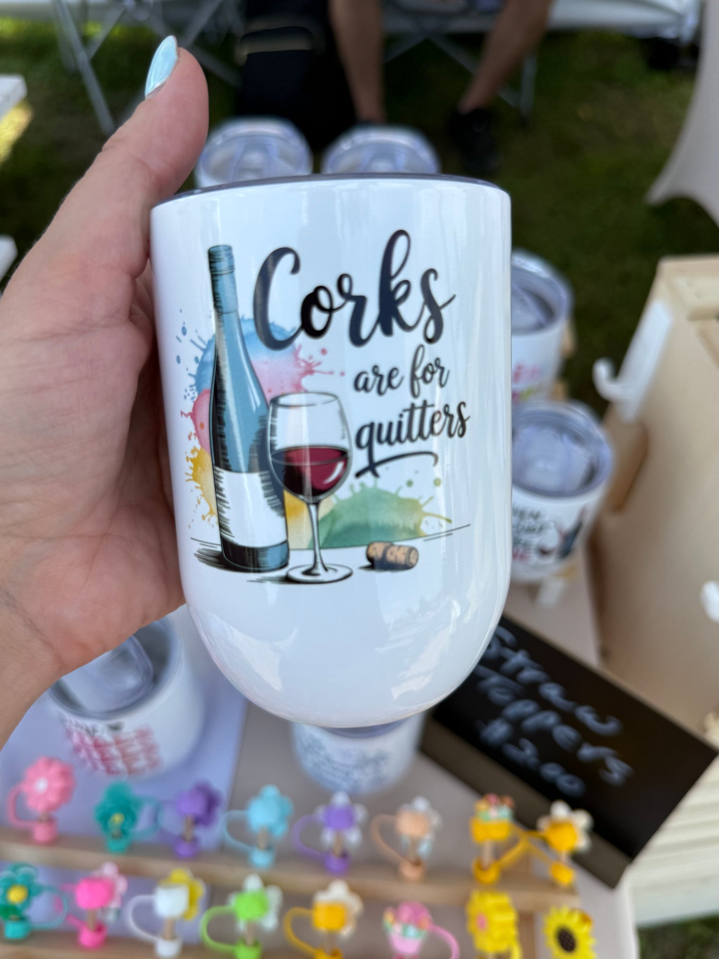 12 oz Wine Tumblers