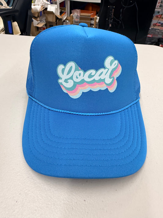 Local-Trucker Hat - Blue
