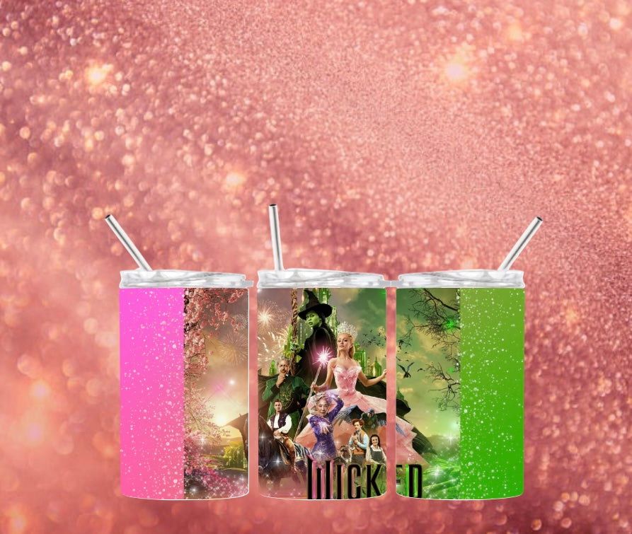 Wicked 12 oz Skinny Tumblers