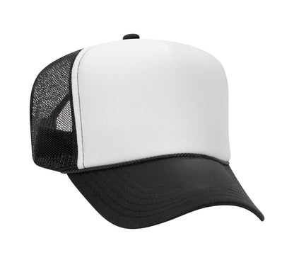 Bold puff vinyl hats made just for you – pick your color & saying!