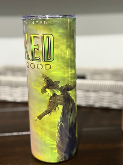Wicked “For Good” 20oz Skinny Tumbler 💚✨