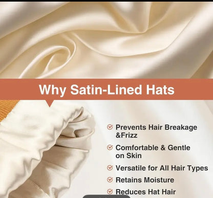 Pumpkin Season Silk-Lined Beanie