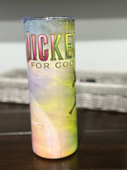 Wicked “For Good” 20oz Skinny Tumbler 💚✨
