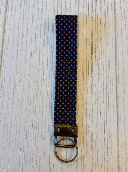 Fall & Halloween Canvas Keychain Wristlets – Functional & Festive 🍂🎃✨