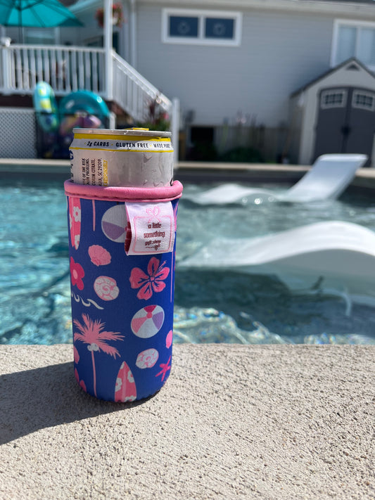 Surfer Girl Slim Can Sleeve 🏄‍♀️🌊