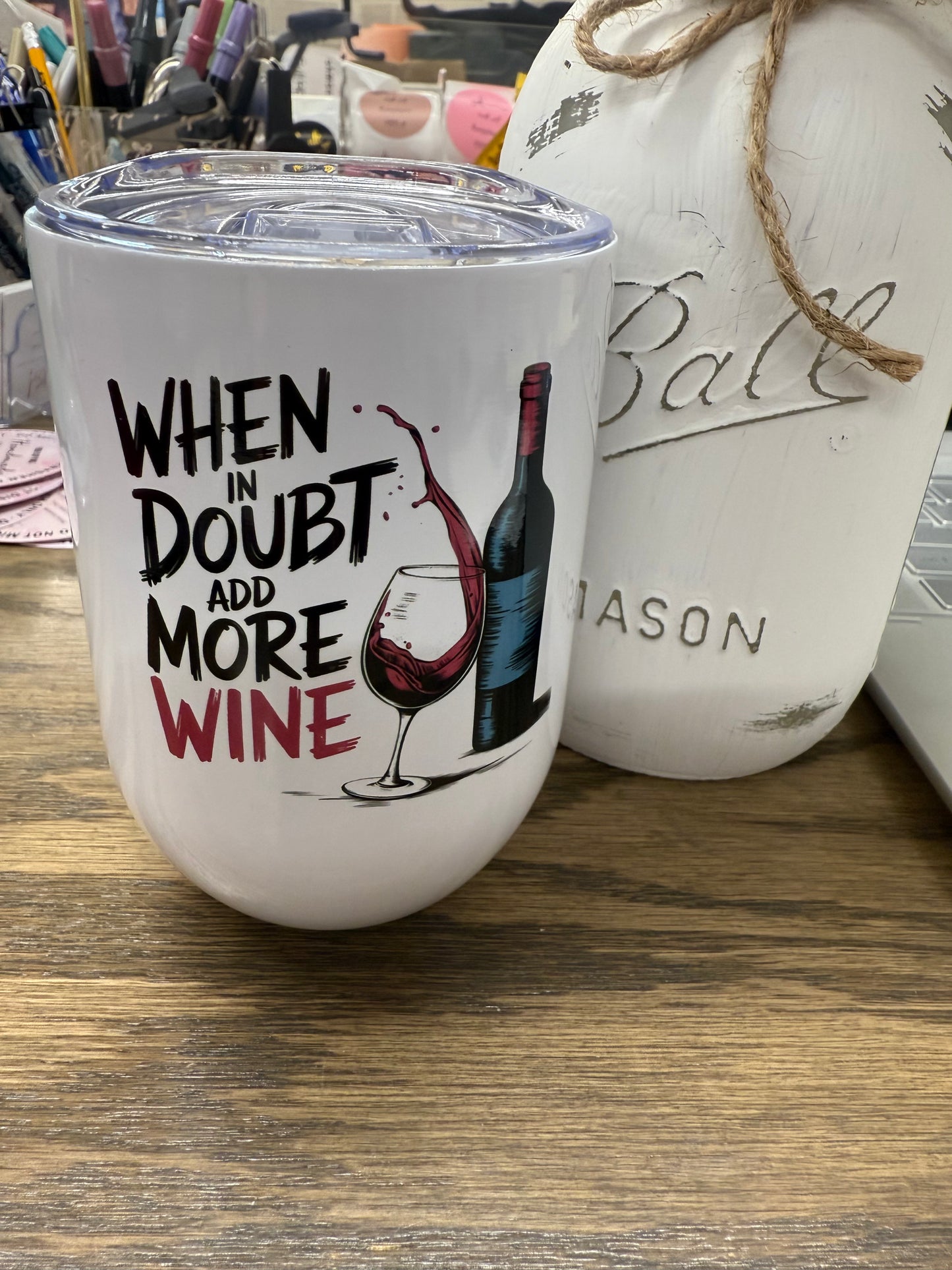 12 oz Wine Tumblers