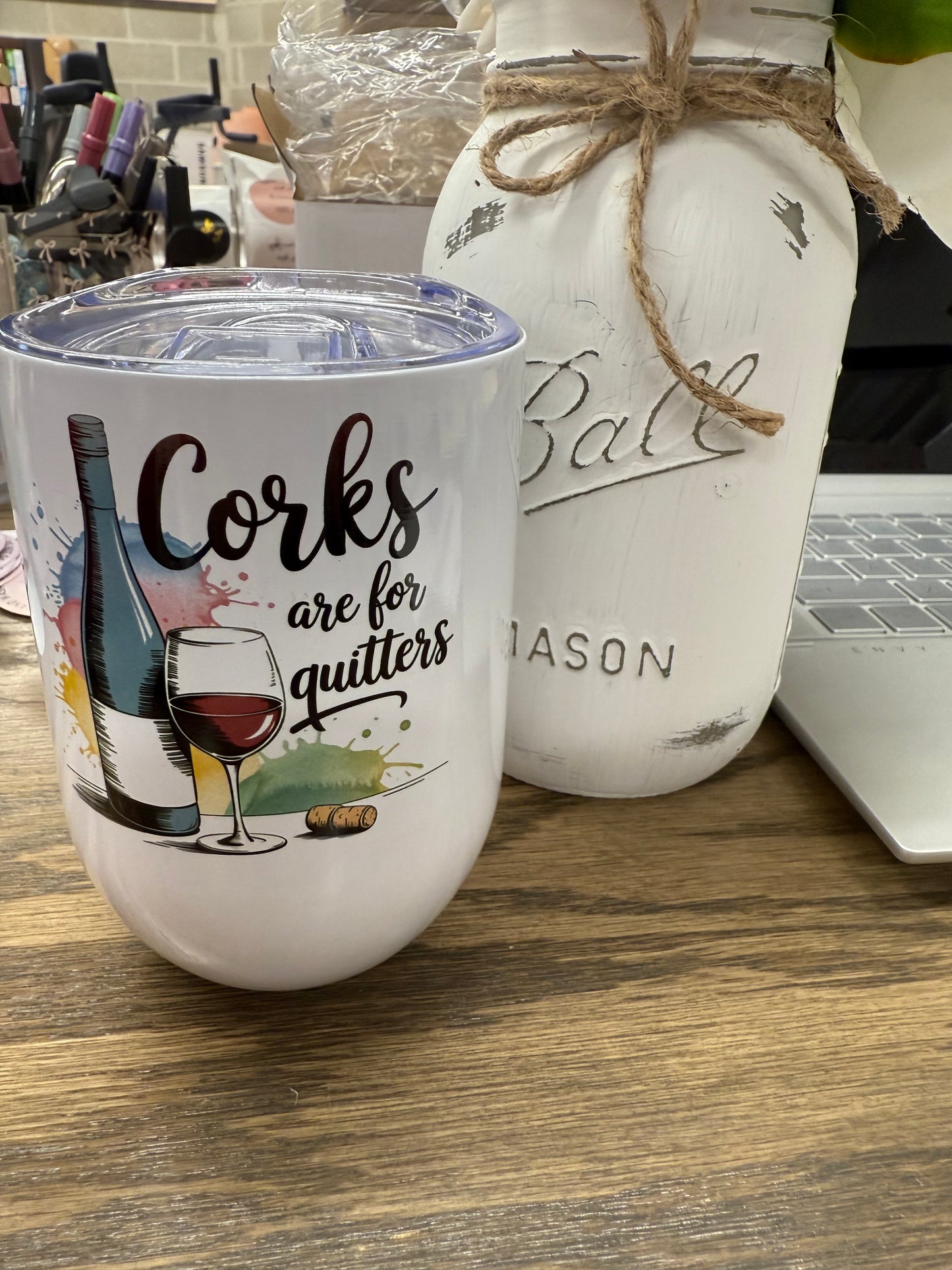 12 oz Wine Tumblers